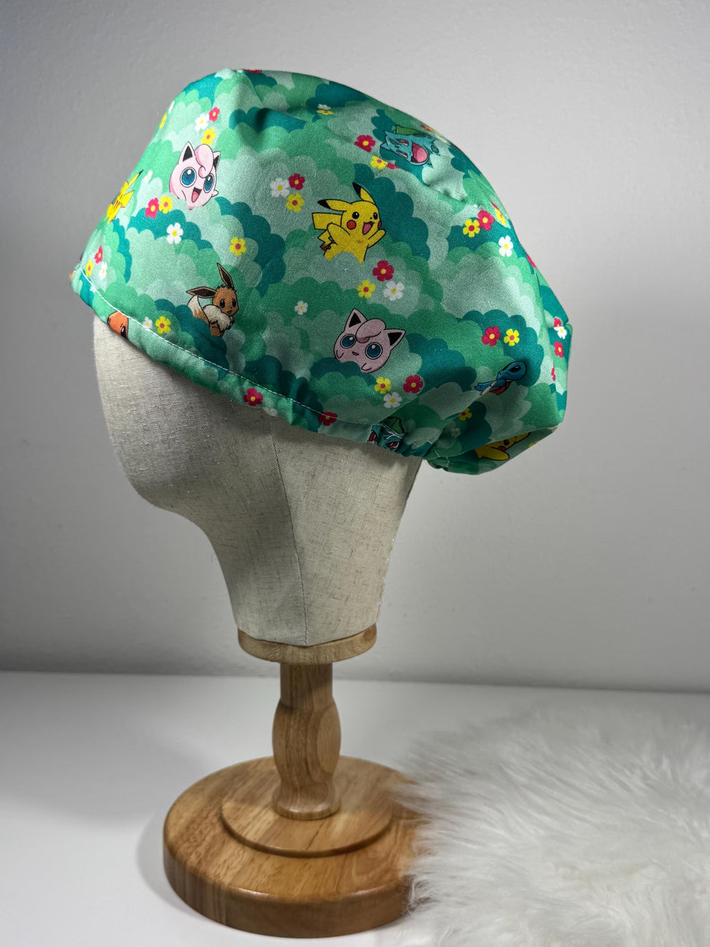 Pocket Monster Inspired Scrub Cap