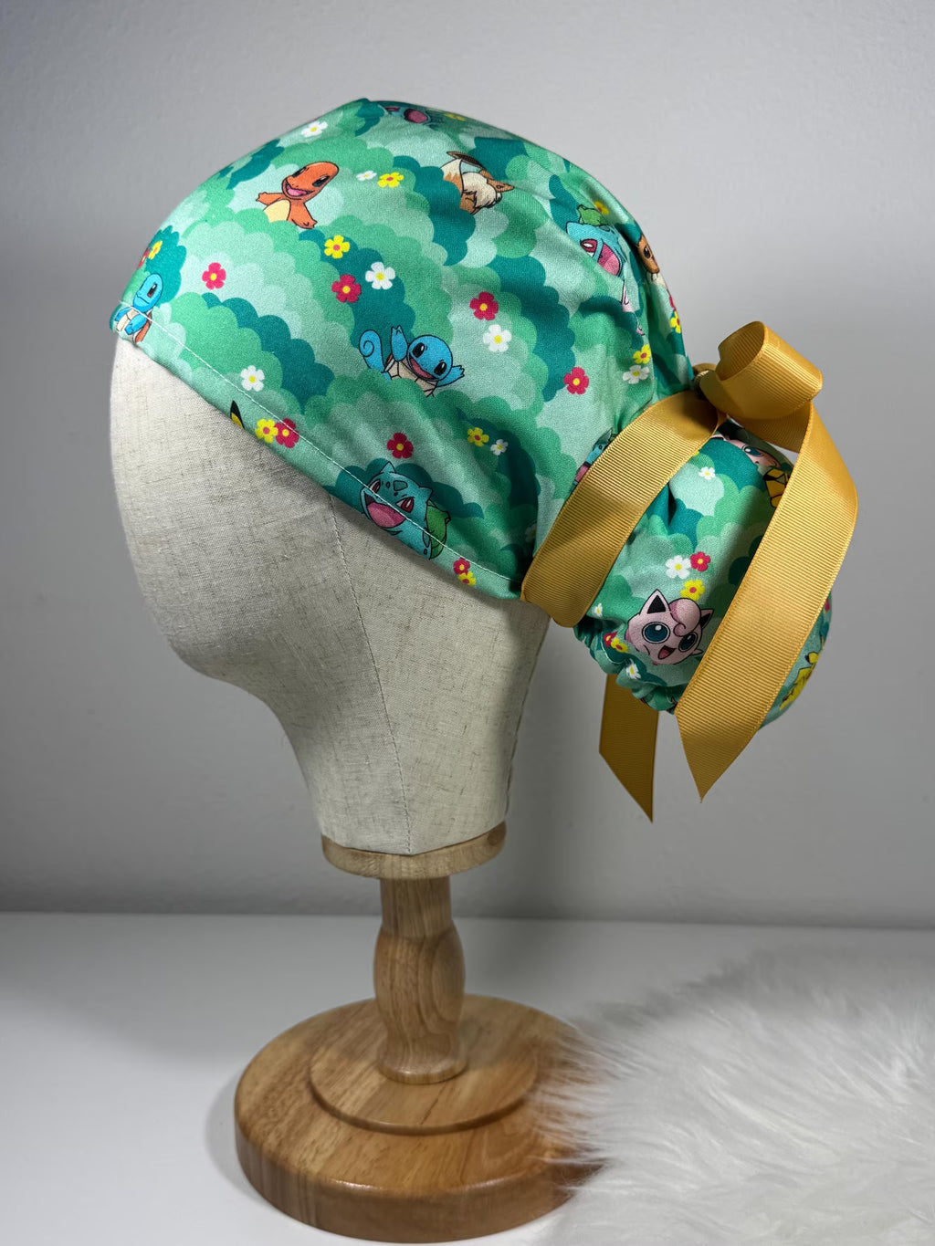 Pocket Monster Inspired Scrub Cap