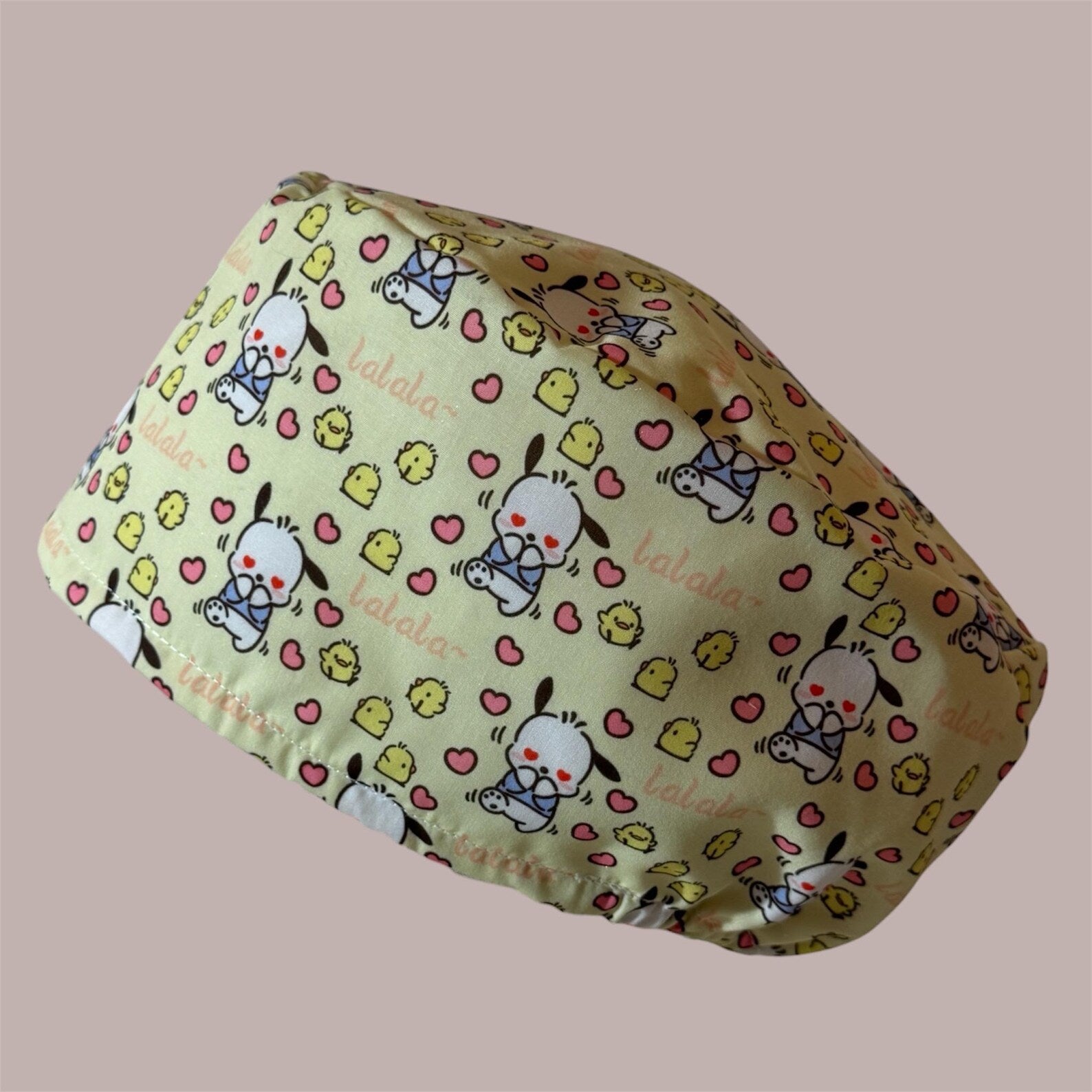 Cute Puppy Inspired Scrub Cap
