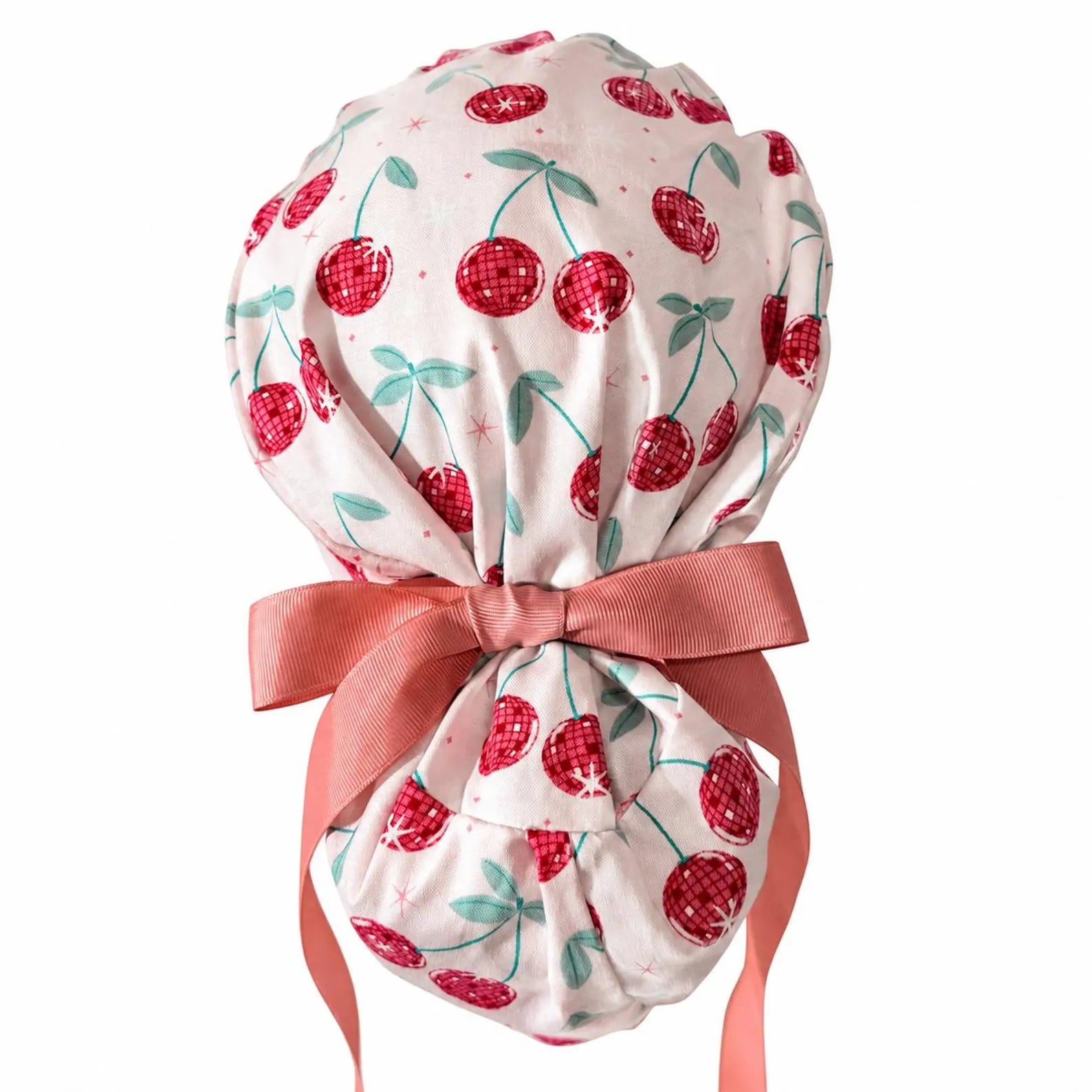 Cherry Scrub Cap