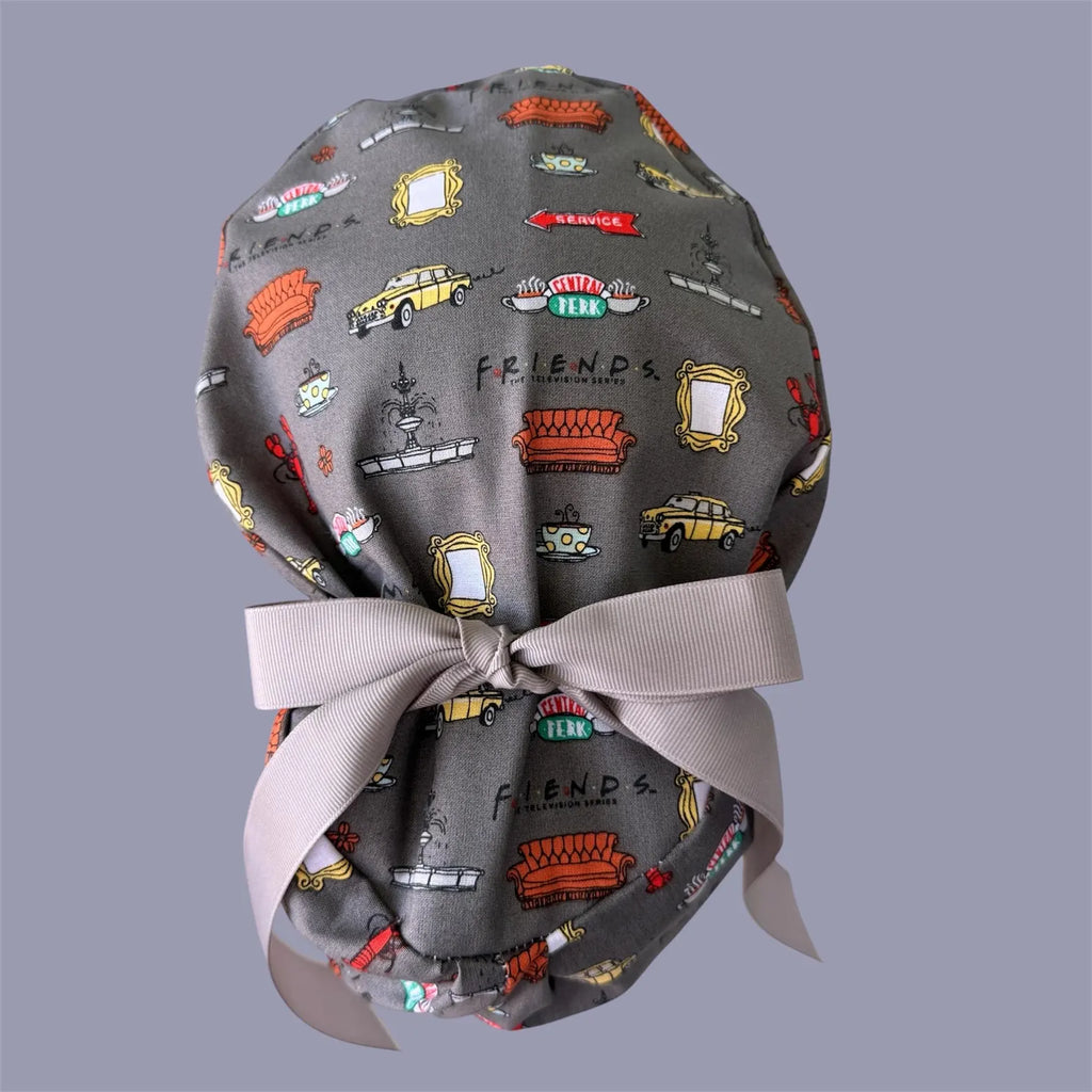 90s TV Sitcom Inspired Scrub Cap