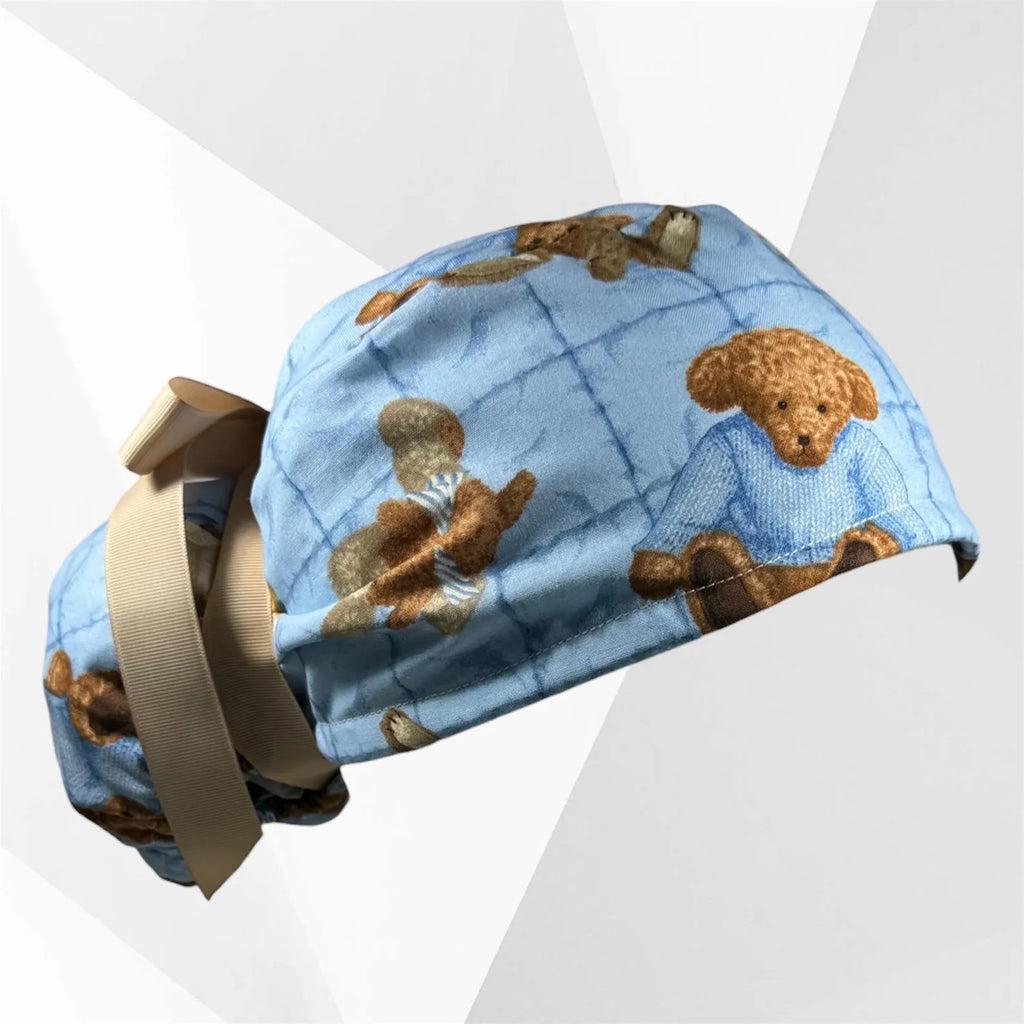 Teddy Bear Scrub Cap