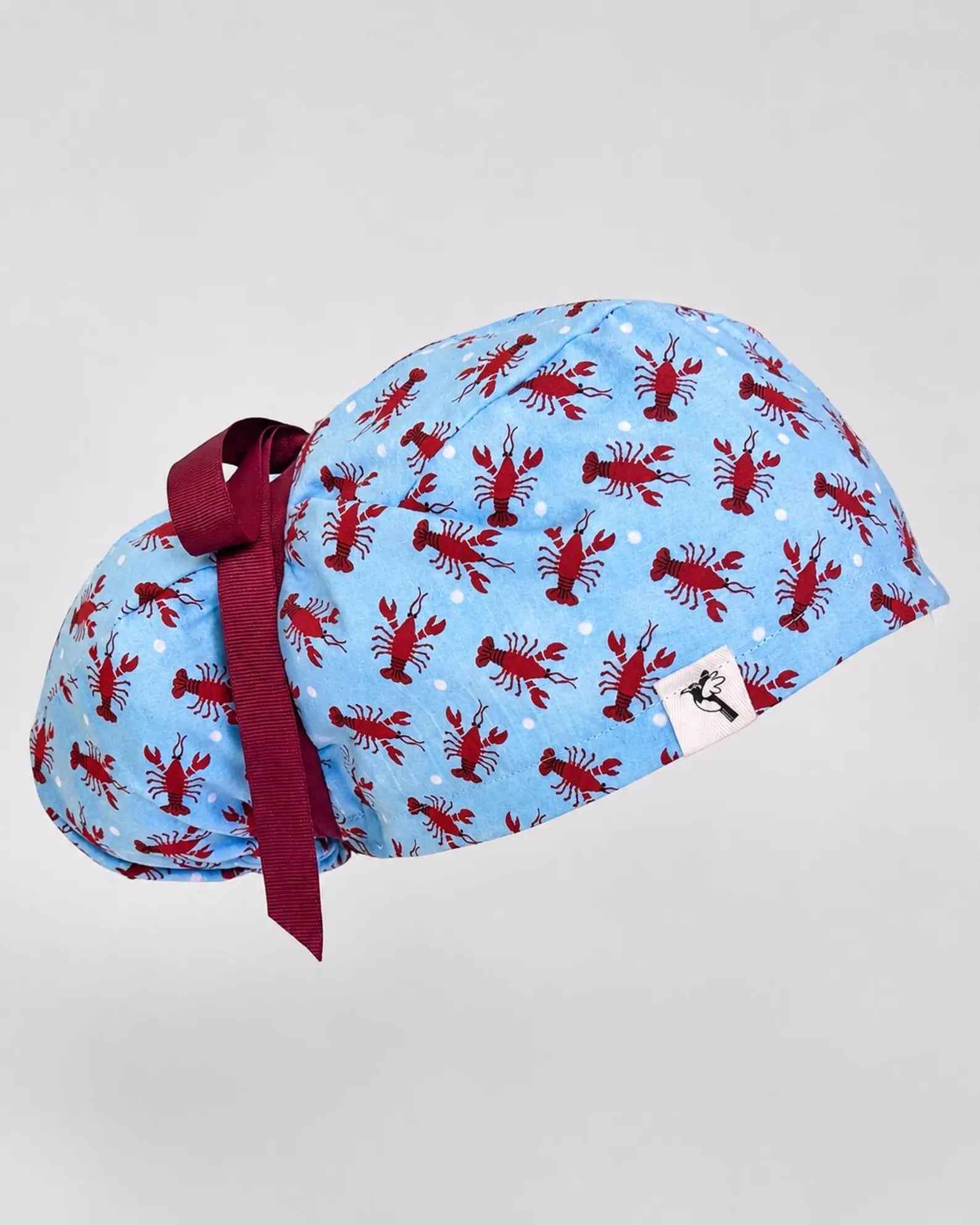 Lobster Print Surgical Cap