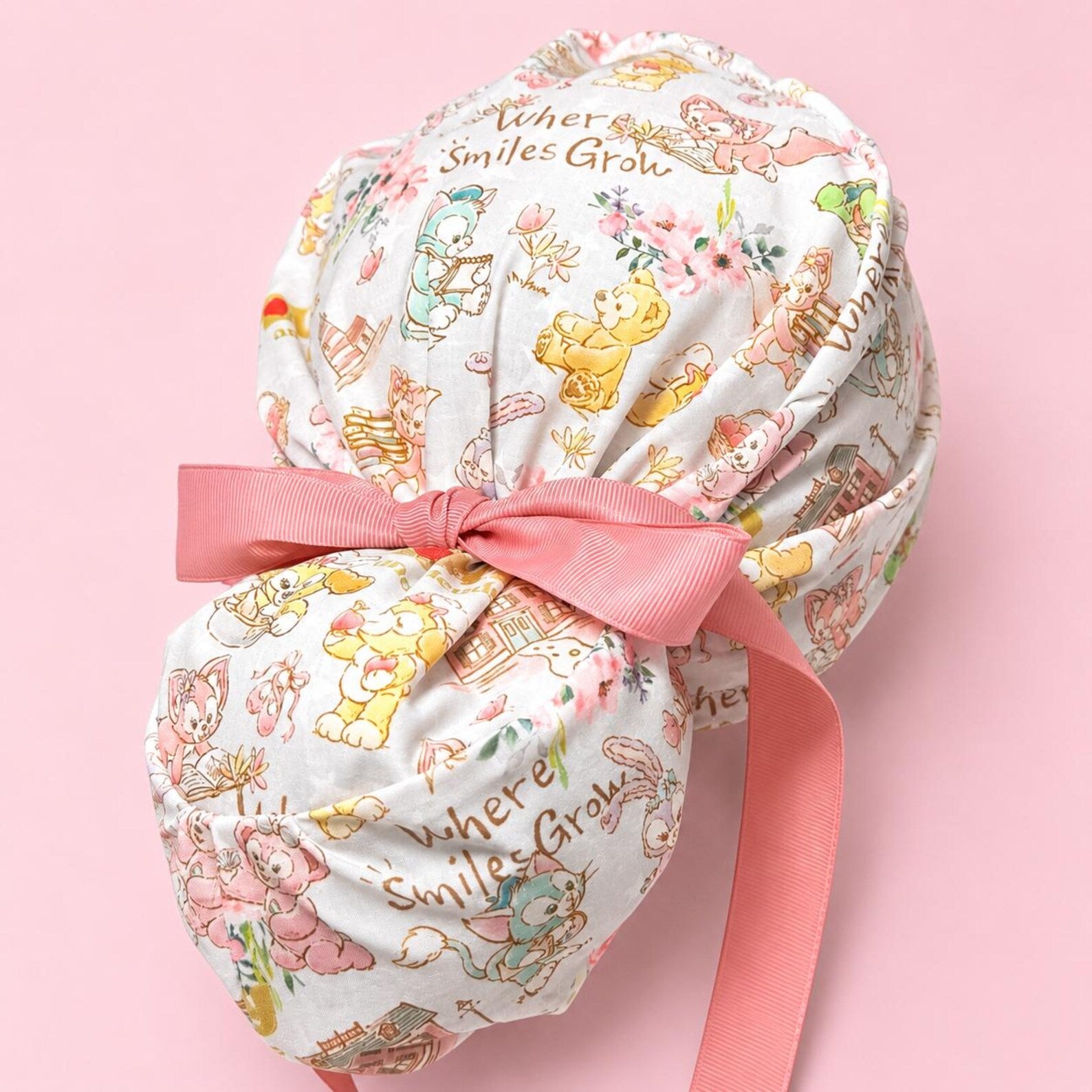 Cute Bear Friends Scrub Cap