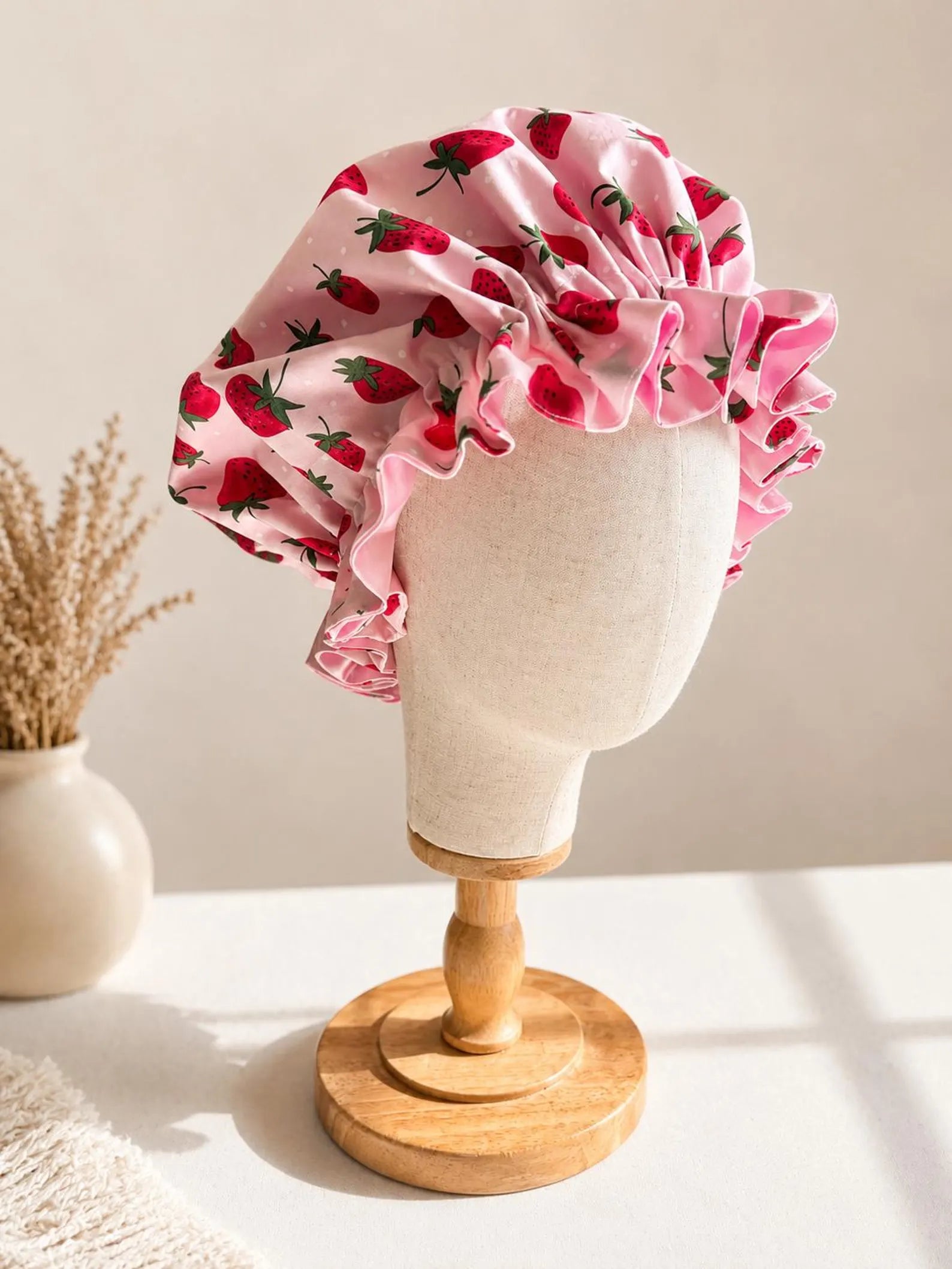 Mom & Daughter Satin Bonnet Set