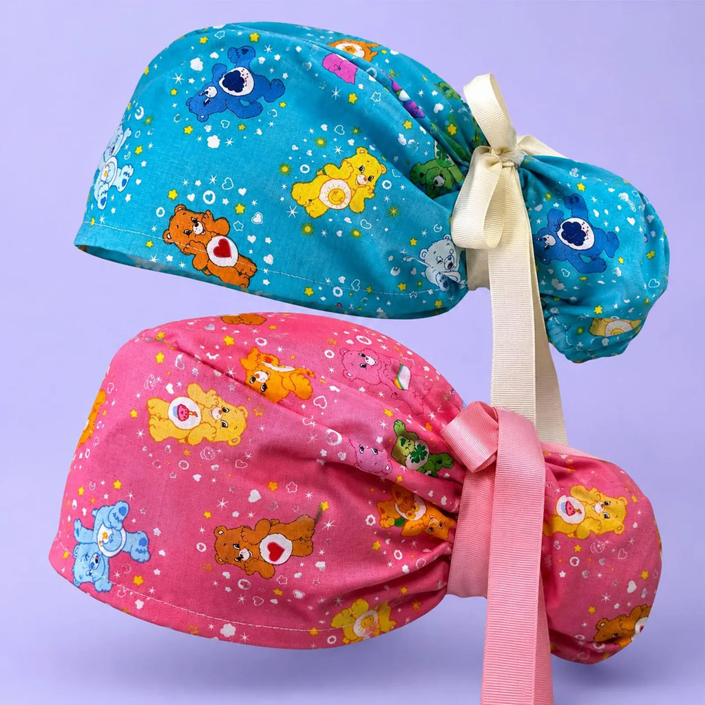 Colorful Bear Scrub Cap