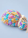 Cute Rainbow Bear Scrub Cap