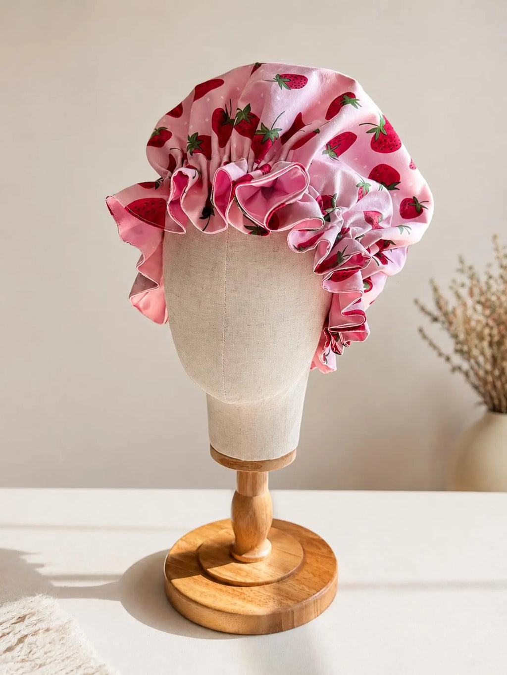 Mom & Daughter Satin Bonnet Set
