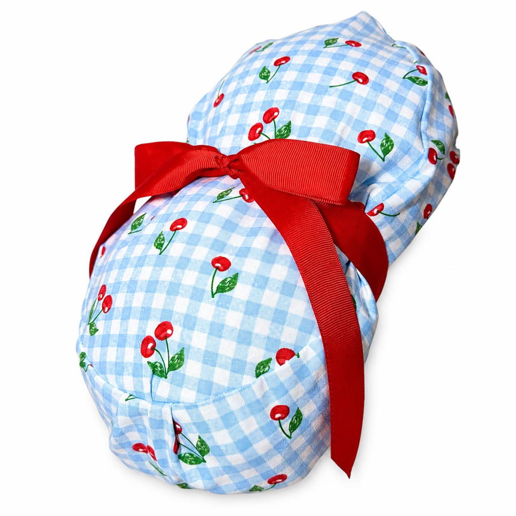 Cherry Scrub Cap