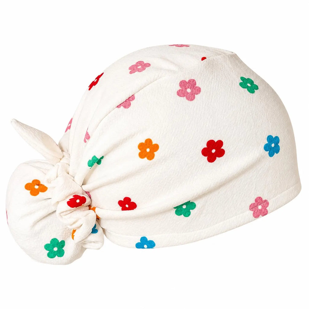 Stretch Euro Scrub Cap with Matching Scrunchie