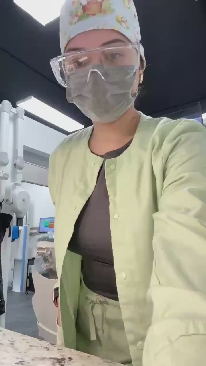 Coquette Bow Scrub Cap